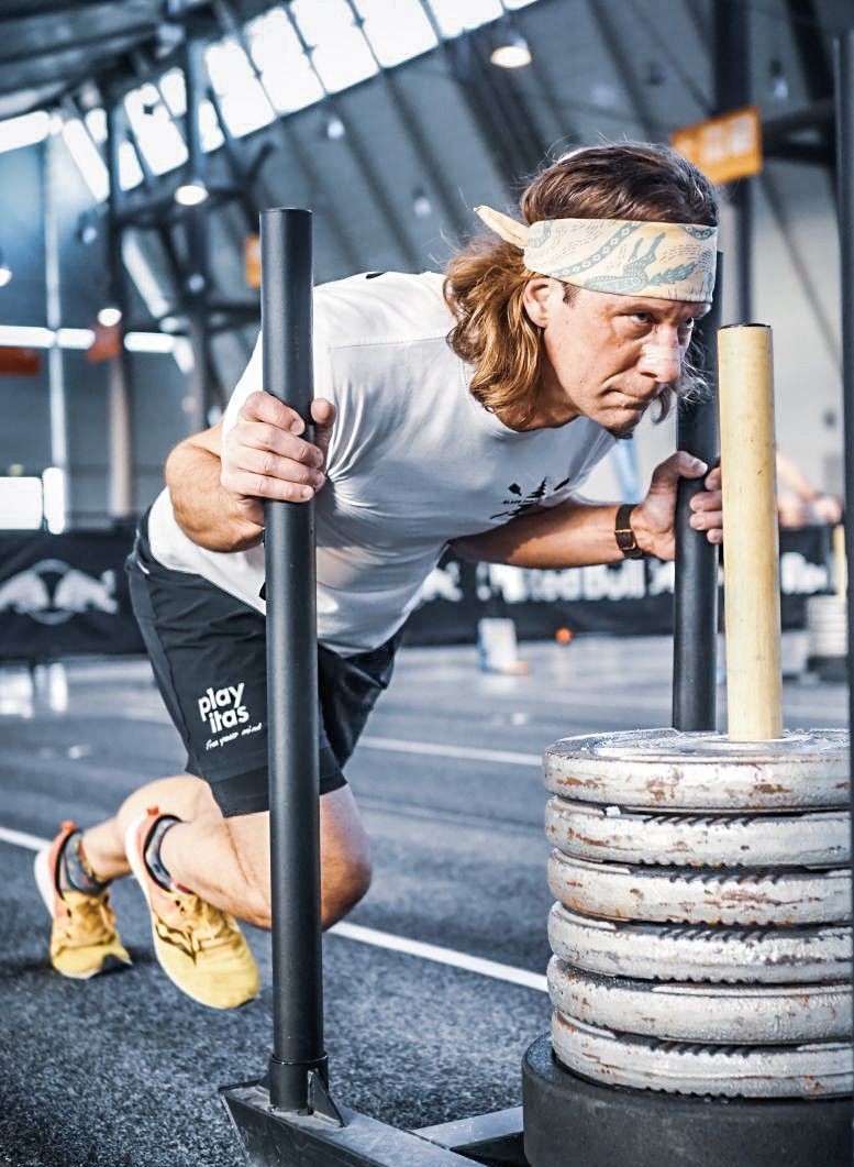 Sled push training