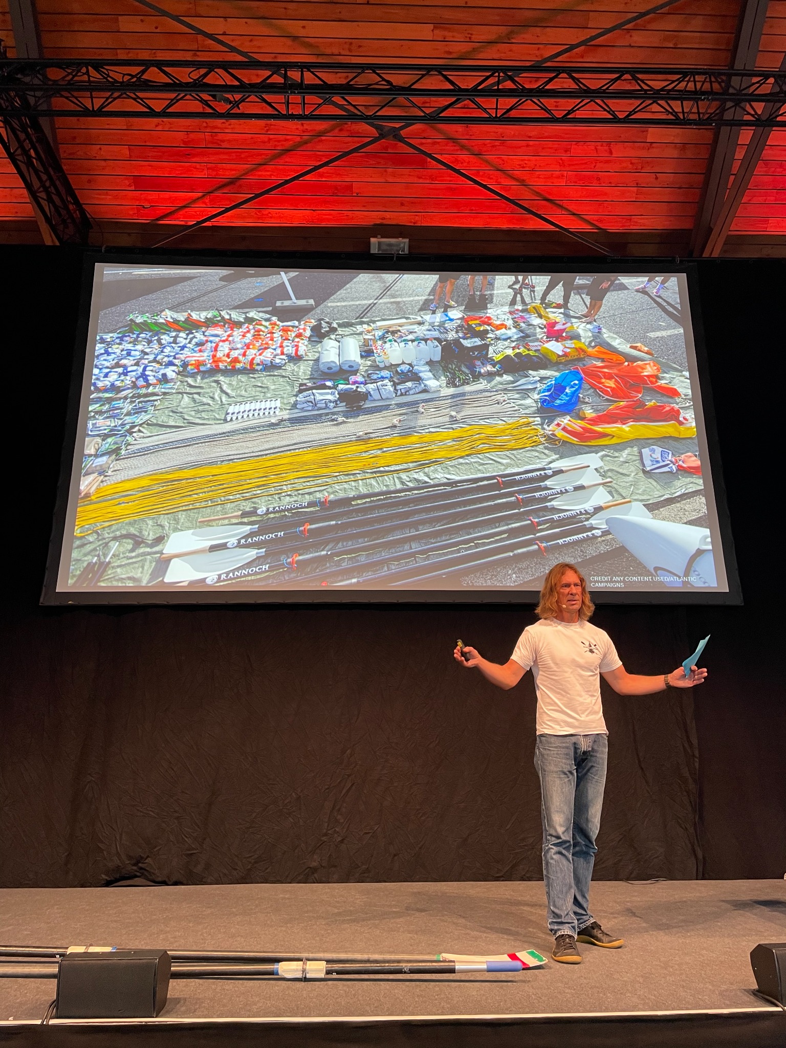 Gregor Wacker during a keynote presentation